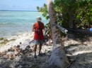Our friends on Slow Ride left us buried treasure and a map to locate it.  They had to leave a few days before we arrived and are spending cyclone season in American Samoa