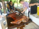 150 pound pig roast for Annette
