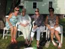 With Mom, Maureen and Vicky in Baddeck
