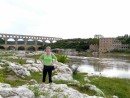 Bonnie at Pont du Gard
