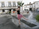 Cooling off in Evora 