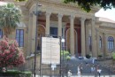 Teatro Massimo - an iconic Palermo landmark in Piazza Verdi. It debuted with one of Verdi