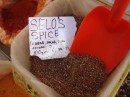 handcrafted spices at Bozburun market