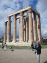 Craig at Temple of Zeus - the largest Temple ever built!
