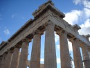 Parthenon Doric columns form perfect right angle
