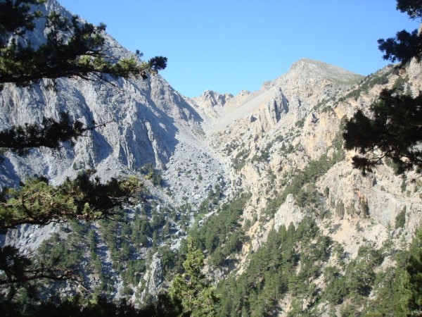 Rugged elevation; 500 meter cliffs