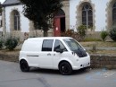 Absolutley love the different things the french design...this was a one seat courier van.