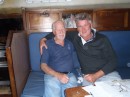 Les Powels - This man did three circumnavigations of our planet. He now lives on his yacht Solitaire at Lymington. 