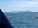 Approaching the Needles..heading for the North Channel to go around The Trap.  