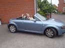 Going out with Roge to cut loose in the Audi TT