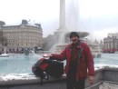 Geoff in Trafalgar Square