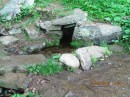 Natural spring - these were our main source of water on the trail