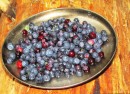 Start of the huckleberry season brings a lIttle variety to breakfast