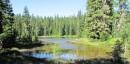 One of hundreds of small lakes on the PCT.
