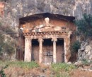 Rock tomb of a long departed Lycian VIP