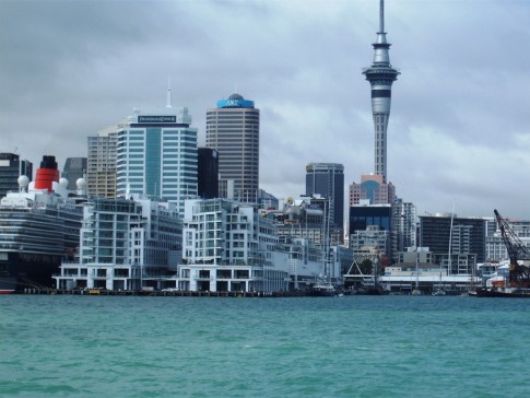 Auckland from Bayswater Marina