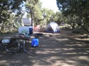 Our campsite in G.C.