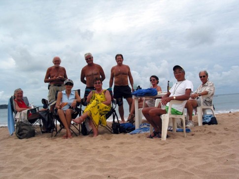 The Quinta Karla gang at Chacala
