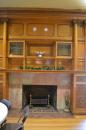 Hagen House Foyer fireplace
