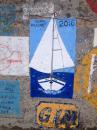 Yacht May: Mural in Porto Santo