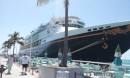 Disney Wonder Cruise Ship in port