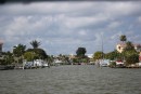 A typical Tampa Bay area canal community along the ICW.