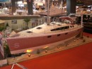 Keyif in Salon Nautique Paris 2011. She was the showboat, and our friends Ersoy & Beliz Eroğlu loved her so when they visited the show and saw our boat fo rthe first time. She still did not have a name. Keyif Paris