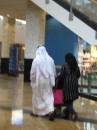 A family at the Mall of the Emirates