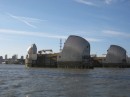 Just passed through the Thames Barrier