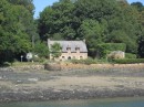 House on banks of the River Treguier