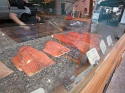 Choice of salmon in Cannes
