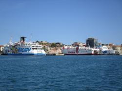 Ferries at Portoferraio