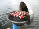 BBQ while at anchor in the River Odet
