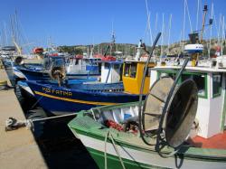 Fishing boats in Santa Teresa