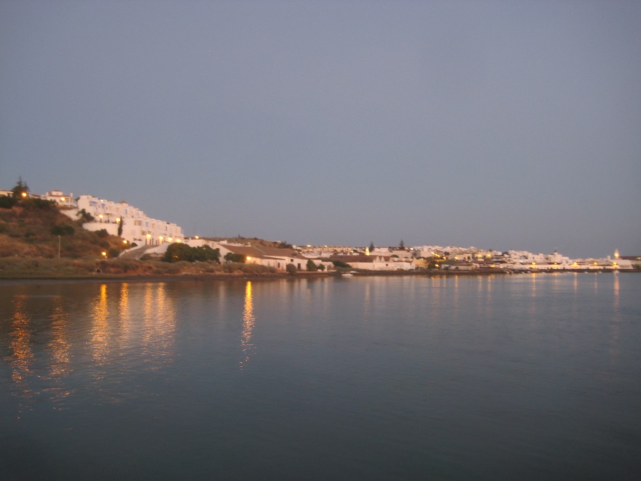 Small town of Ayamonte on the Guadiana