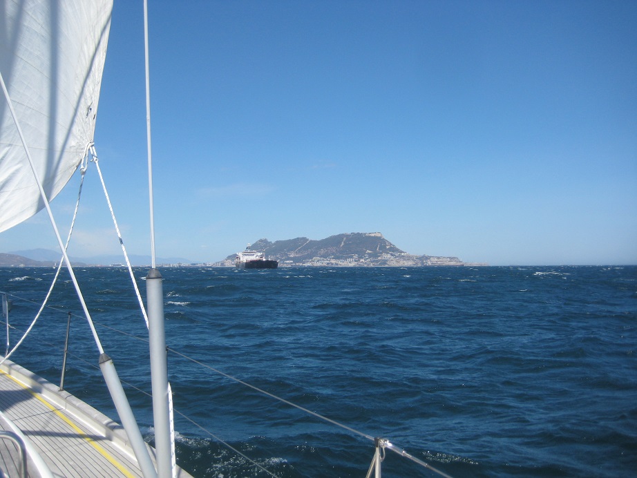Approaching Gibraltar