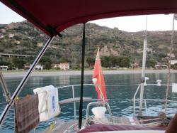 At anchor in Cetraro
