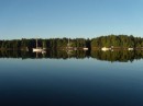 Quiet anchorage in Maine