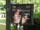 The Old Narragansett Church in Wickford, RI