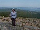 Top of Cadillac Mountain in Acadia