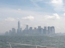 Coming up New York Harbor