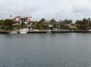 Homes on a private island in the area we stayed in Ft Lauderdale