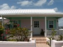 Typical Bahamian house in New Plymouth on Green Turtle Cay