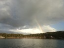 Rainbow over South White Cliffs, Great Sandy Strait