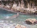 Sus swimming in Matapa--cool!