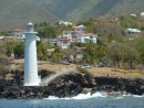 Lighthouse on Southern point of Guadeloupe