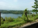 Gatun Lake, formed in 1913.  Largest man made lake and dam formed in there time.  Flooded 164 sq miles.  