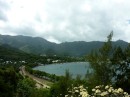 view from the Pearl Lodge in Nuku Hiva