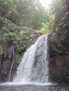 Powerful waterfall, Guadeloupe