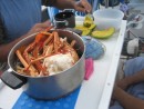 Lobstah in the pot!
